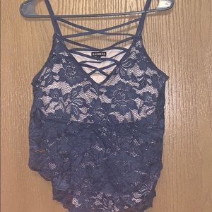 Express lace tank